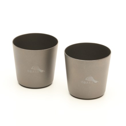 TOAKS Titanium Shot Glasses - Package of 2