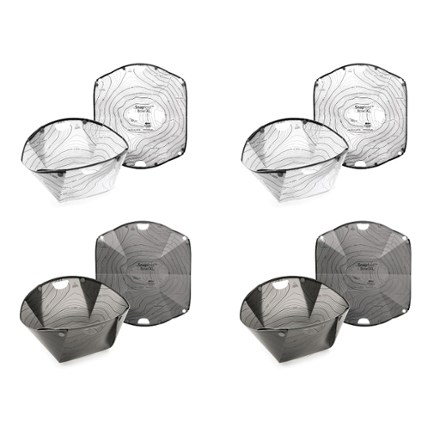 Fozzils Pak Flat Basecamp Bowl Set