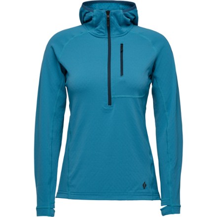 Black Diamond Women's Coefficient Quarter-Zip Hoodie