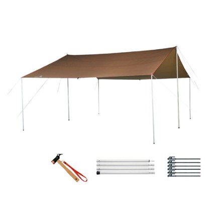 Snow Peak Recta Tarp Set - Large