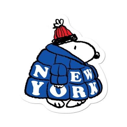 Apply Stickers Snoopy NY Puffer Coat Sticker