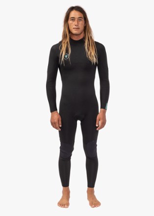 VISSLA Men's 7 Seas 4-3 Full Back-Zip Wetsuit