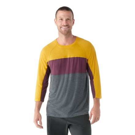 Smartwool Men's Ultralite Mountain Bike 3/4-Sleeve T-Shirt