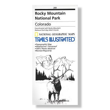 Trails Illustrated Rocky Mountain National Park Map | REI Co-op