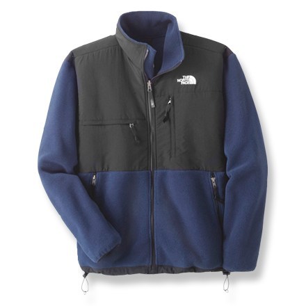 The North Face Denali Cropped Fleece Jacket in Blue