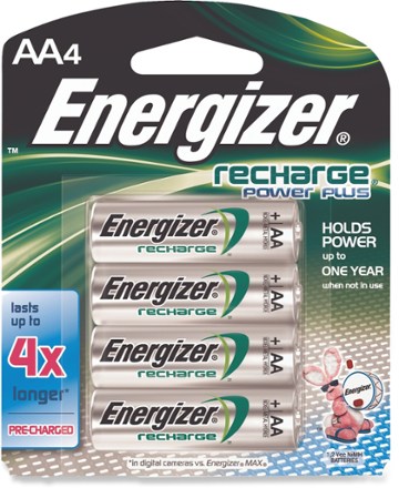 NiMH AA Rechargeable Batteries - Package of 4