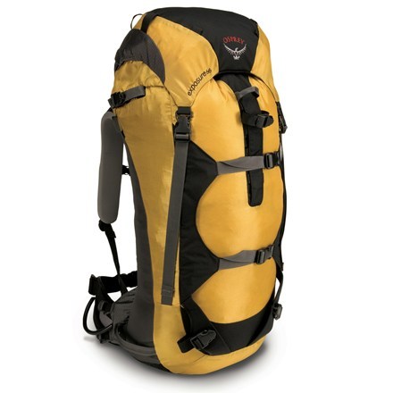 osprey yellow backpack