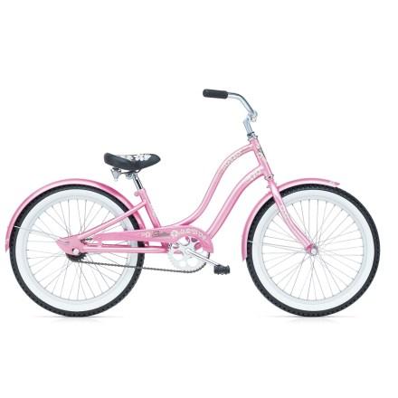 pink electra bike