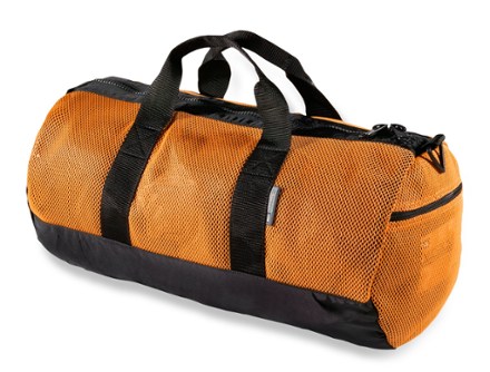 Mesh shop duffle bag