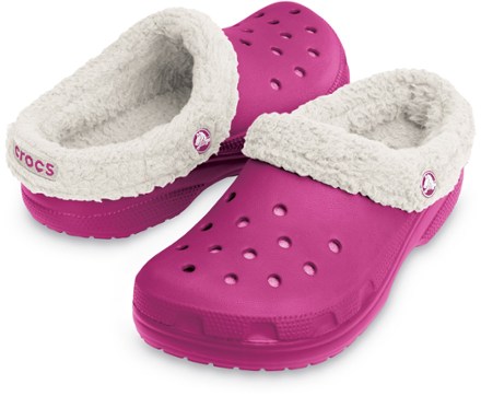 womens fleece crocs