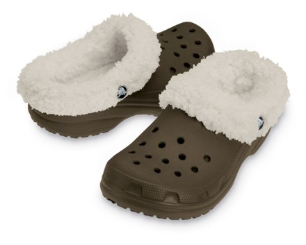 Crocs with on sale removable fur