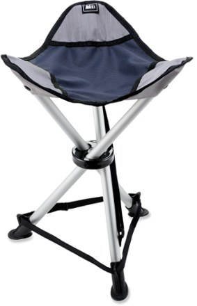 Foldable Chair Tripod Chair, Three-Legged Stool Triangle Chair