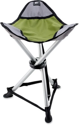 13 GEAR Fishing Chair with Rod Holder Portable Folding Camping Stool Small  Chair