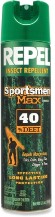 Repel Sportsmen Max Formula Aerosol Spray Insect Repellent - 40 Percent ...