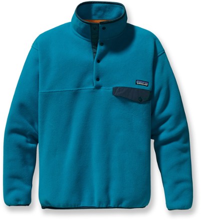 Patagonia Synchilla Snap T Fleece Pullover Slim Fit Arctic Collage Northern  Green for Men