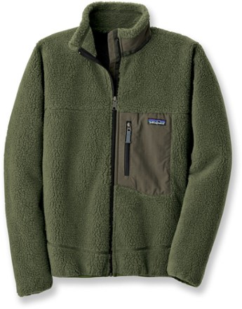 PATAGONIA-M'S CLASSIC RETRO-X JKT NOUVEAU GREEN - Casaco polar