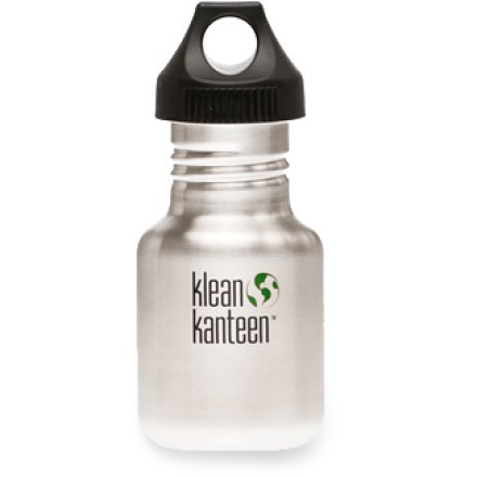 Klean Kanteen Stainless-steel Water Bottle With Loop-top Cap - 12 Fl 