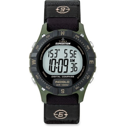 timex compass indiglo wr100m