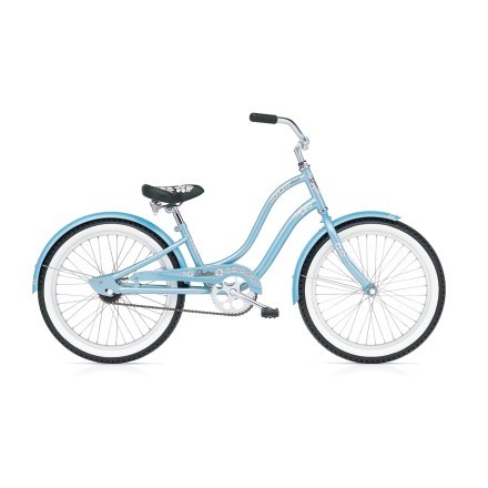 girls blue bike