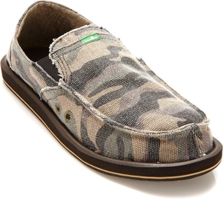 sanuk camouflage shoes