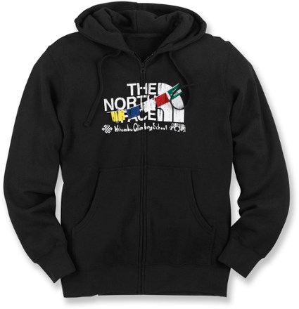 north face climb on hoodie