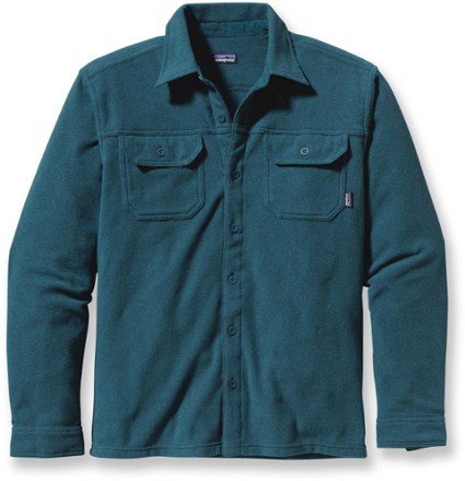 Mens on sale fleece shirts