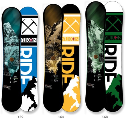 ride yukon 164 snowboard