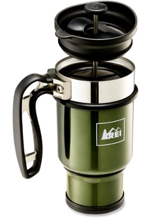 French press outlet mug