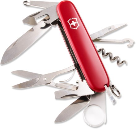 Victorinox Fieldmaster Swiss Army Knife With Leather Clip Pouch -  Switzerland