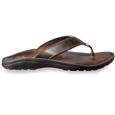 Below is the newest version of OluKai 'Ohana Leather Flip-Flops - Men's