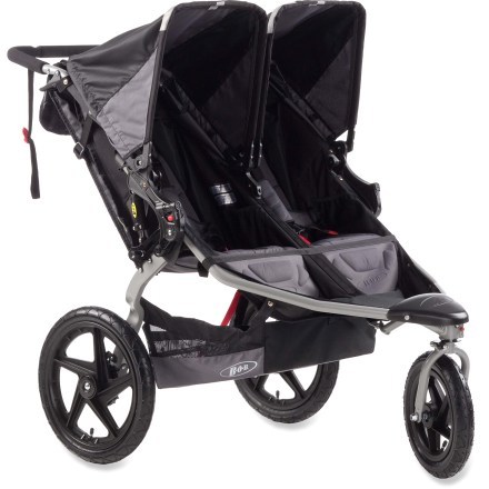 bob revolution se single stroller black