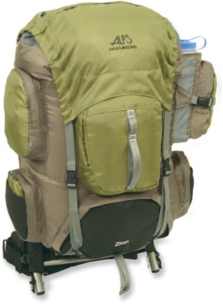 Alps mountaineering on sale external frame backpack