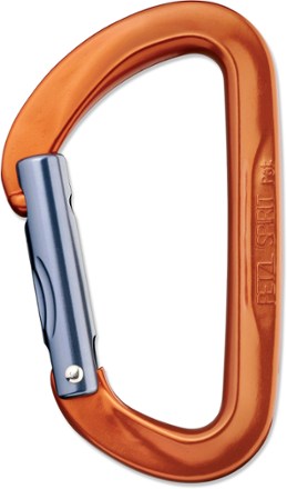 Below is the newest version of Petzl Spirit Straight Gate Carabiner