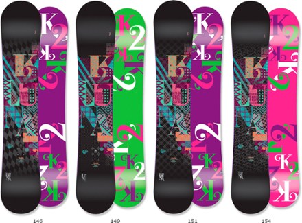 k2 luna snowboard 2008