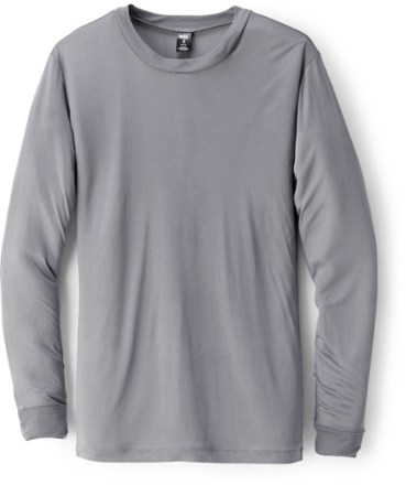 Silk Long Underwear Crew Shirt - Men's