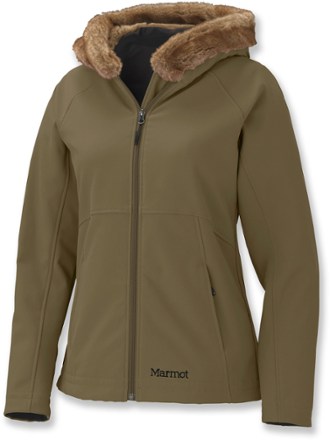 marmot jacket with fur hood