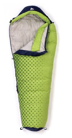 Below is the newest version of Kelty Cosmic Down +20 Sleeping Bag