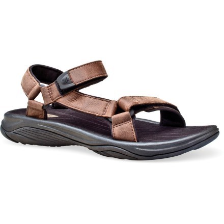 leather teva womens sandals