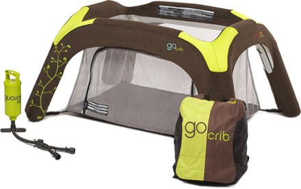 inflatable travel crib