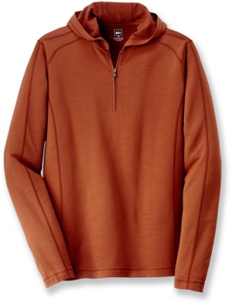 Mens Lightweight Wool Hoodie