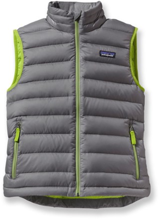 patagonia down sweater vest boys