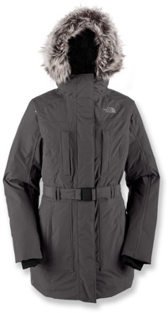 North face parka on sale with belt