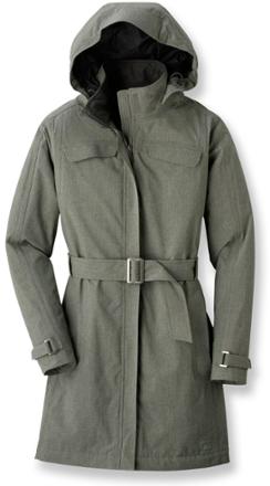 The north face kadin best sale trench coat