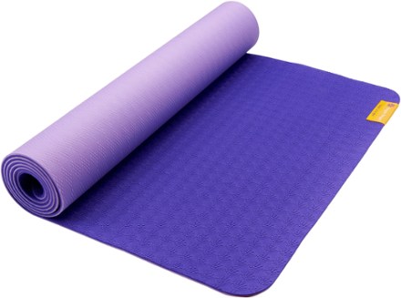 Hugger Mugger Yoga Products Sattva Jute Yoga Mat Beige 4 mm Yoga