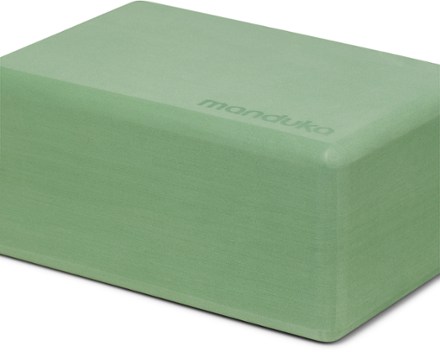 Manduka Recycled Yoga Foam Block Wild Roses Green - Accessoires