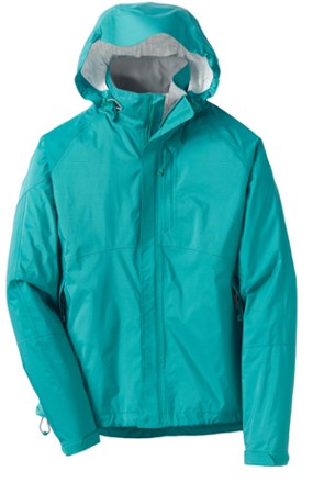 plus size gore tex rain jacket women's