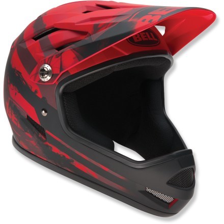 bell sanction adult full face bike helmet