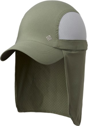 columbia waterproof fishing hat with mosquito and sun protection