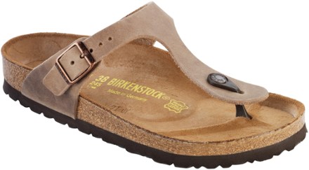 birkenstock gizeh unisex leather sandals