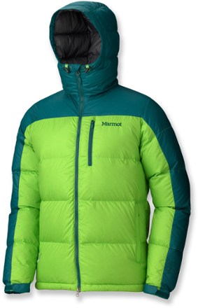 Marmot men's guides down hotsell hooded jacket